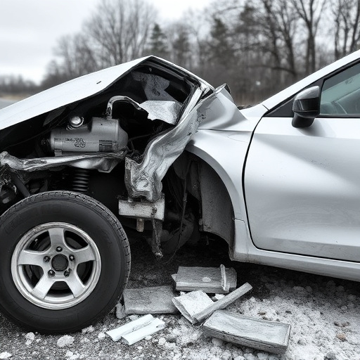 car crash damage