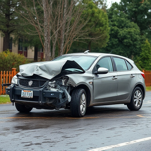 car crash damage