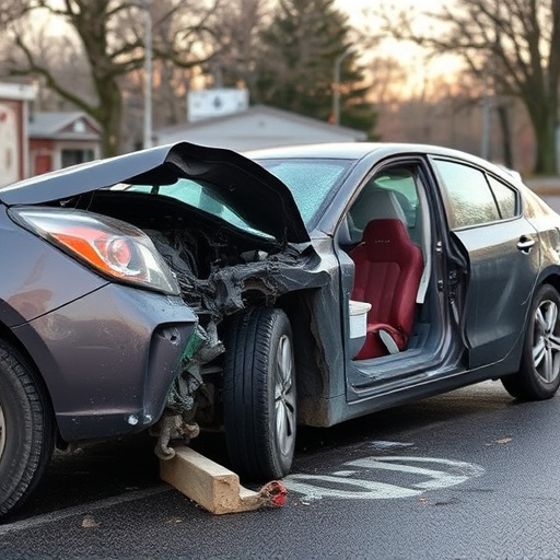 car crash damage