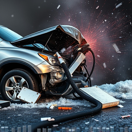 car crash damage