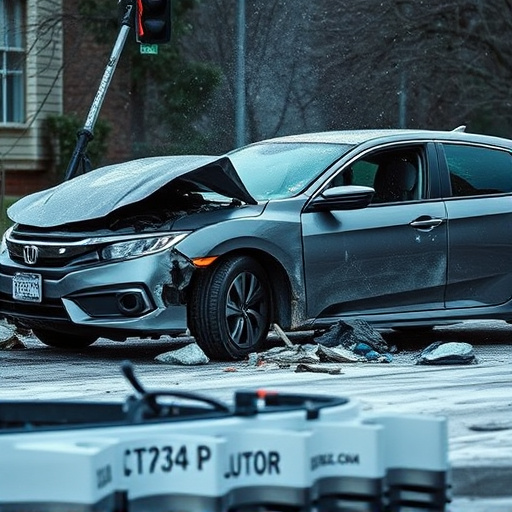 car crash damage
