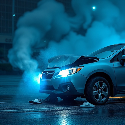 car crash damage