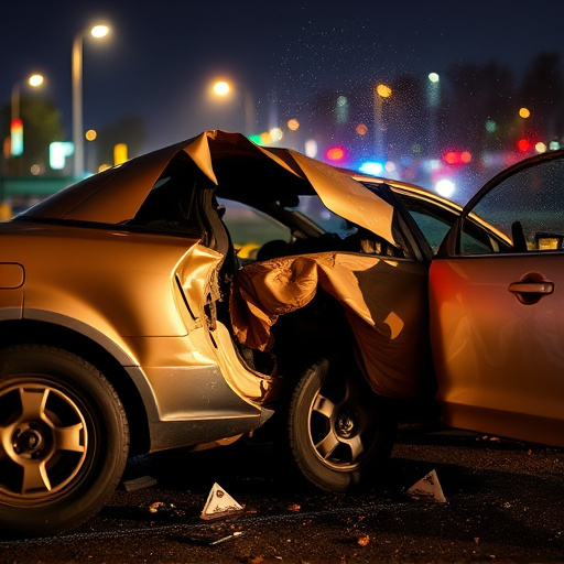 car crash damage
