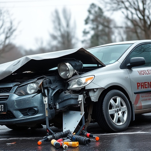 car crash damage