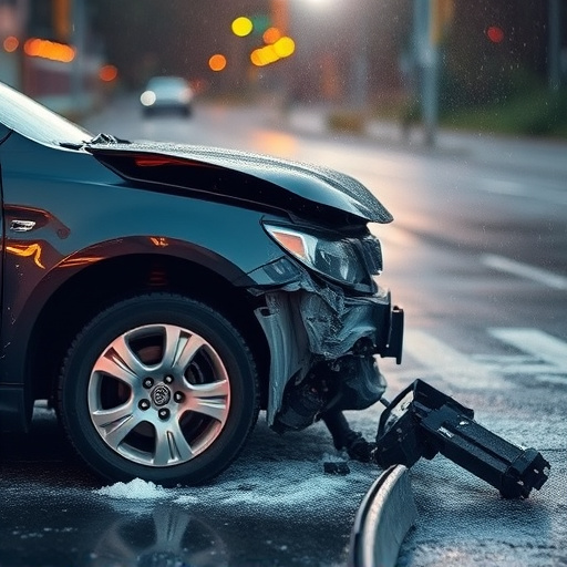 car crash damage