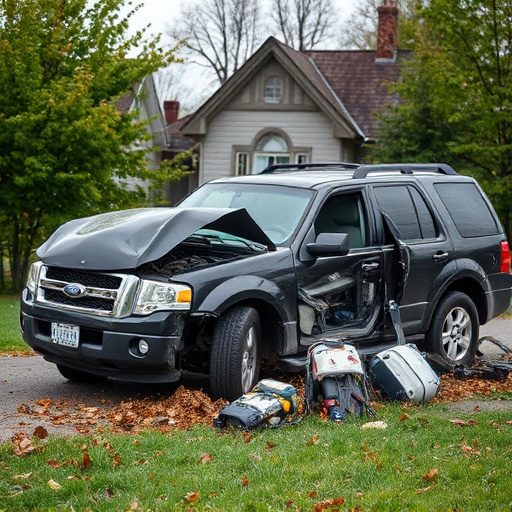 car crash damage