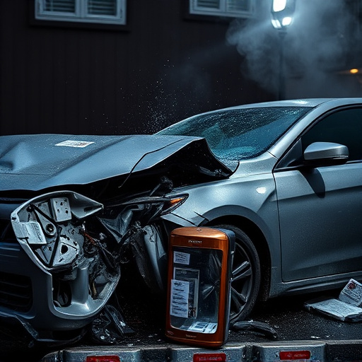 car crash damage