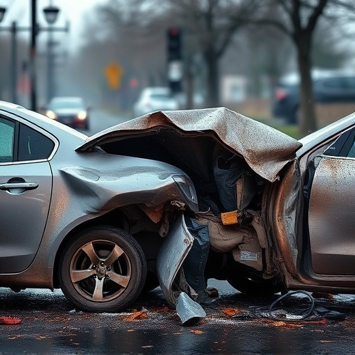 car crash damage