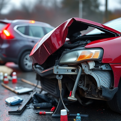 car crash damage