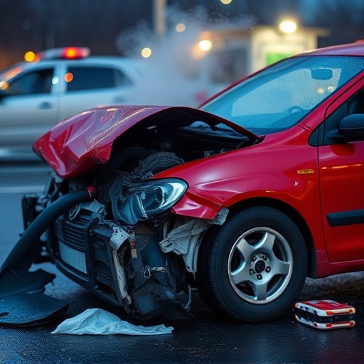 car crash damage