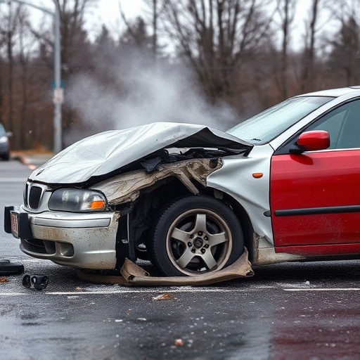 car crash damage