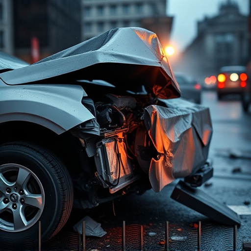 car crash damage
