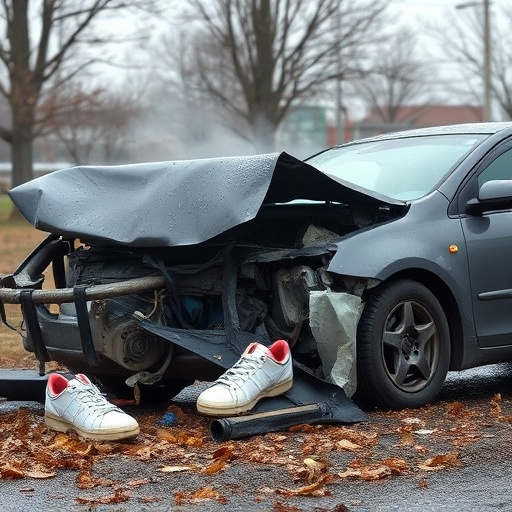 car crash damage