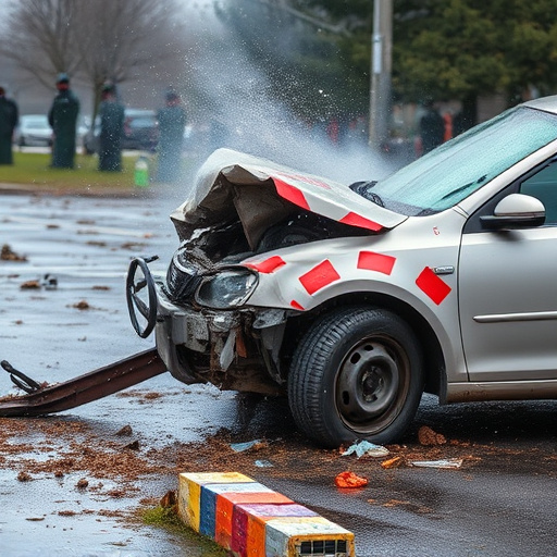 car crash damage