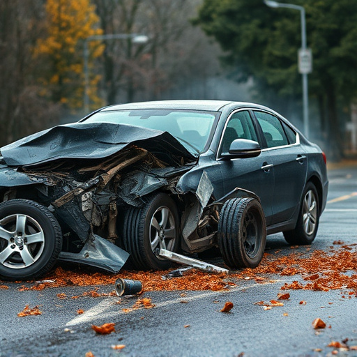car crash damage