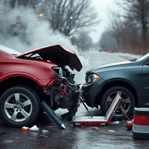 car crash damage