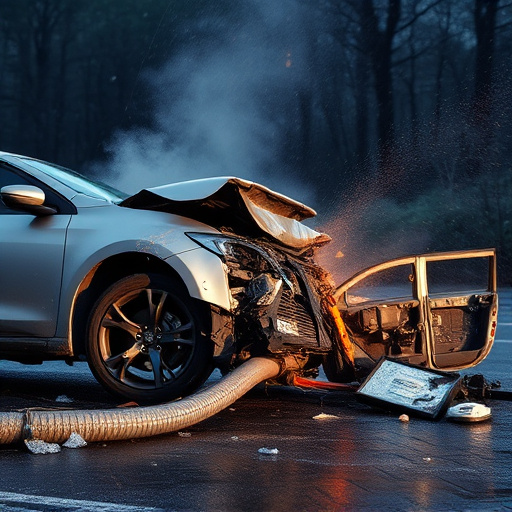 car crash damage