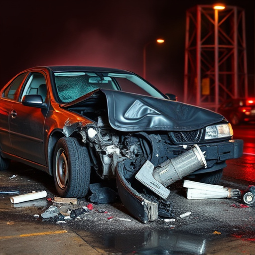 car crash damage