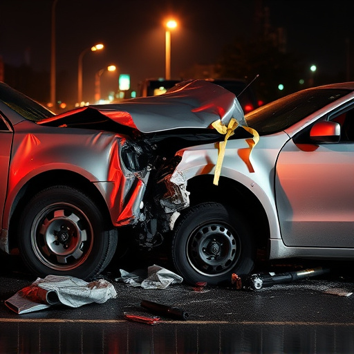 car crash damage