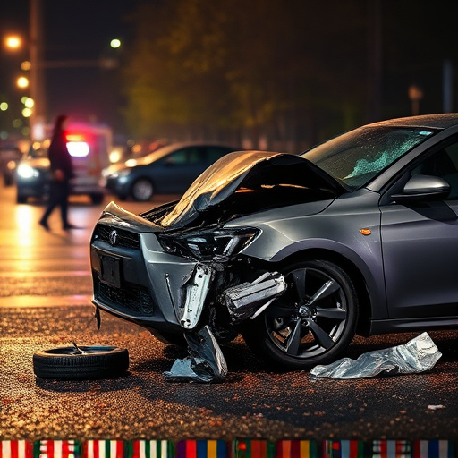 car crash damage