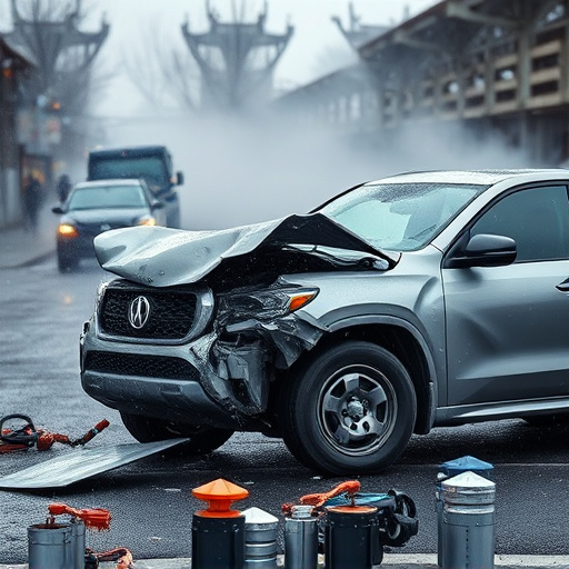 car crash damage