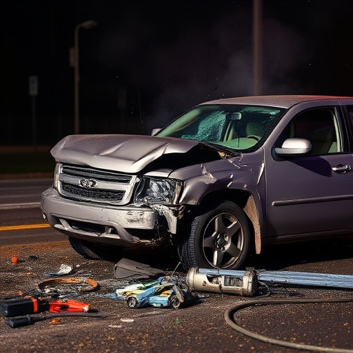 car crash damage