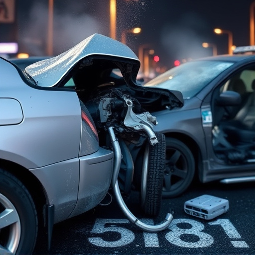car crash damage