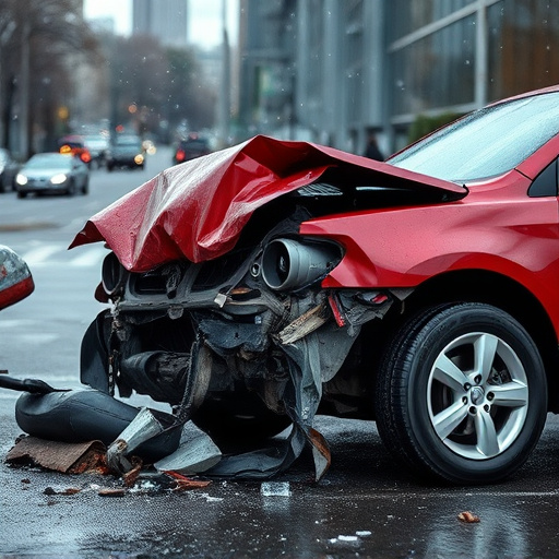 car crash damage