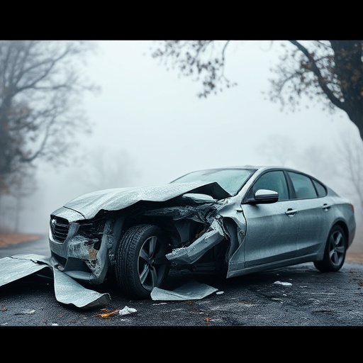 car crash damage