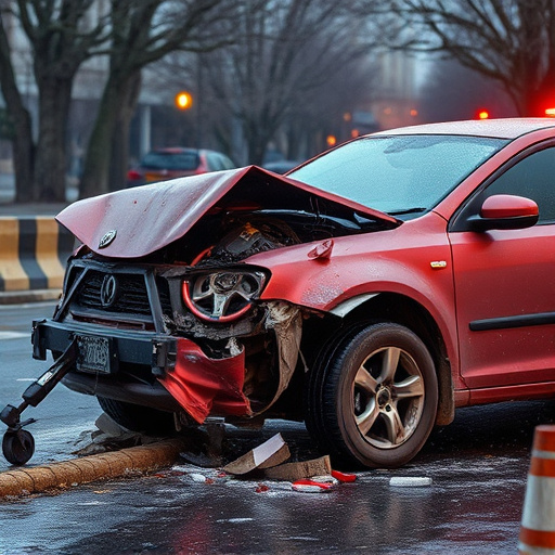 car crash damage