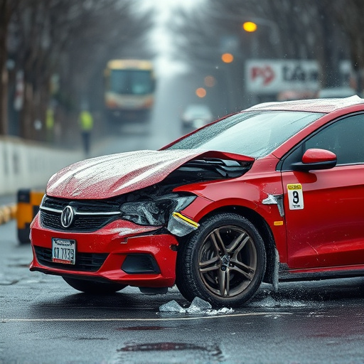 car crash damage