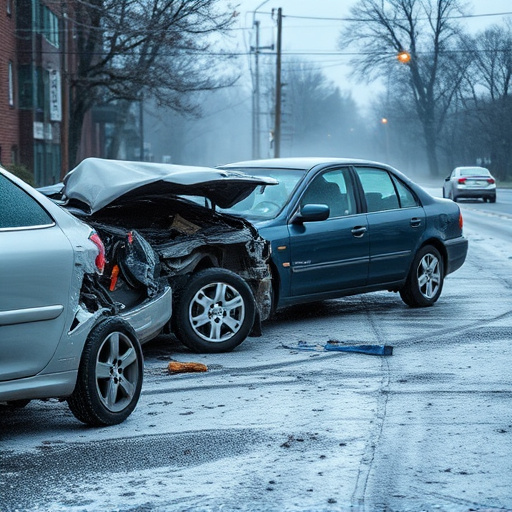 car crash damage