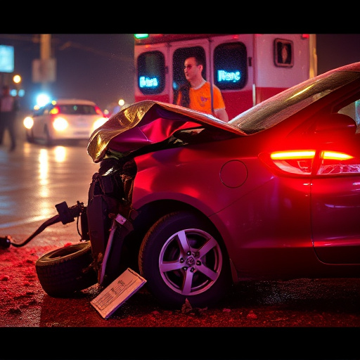 car crash damage