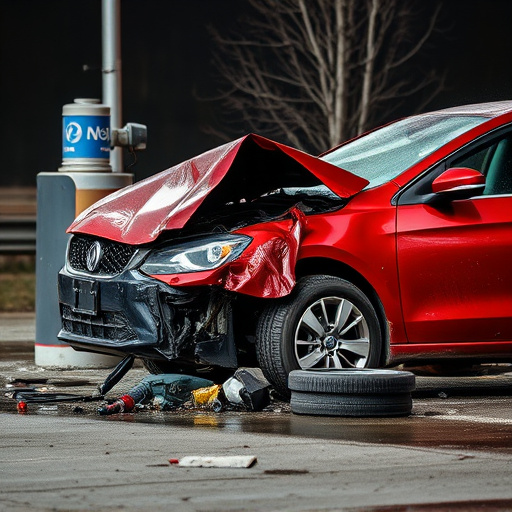 car crash damage