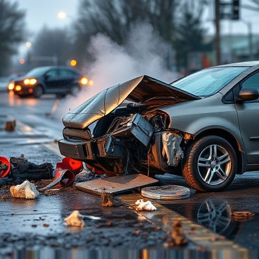 car crash damage