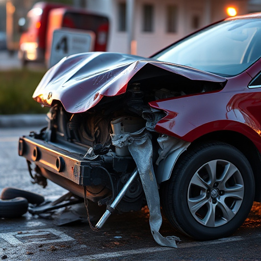 car crash damage