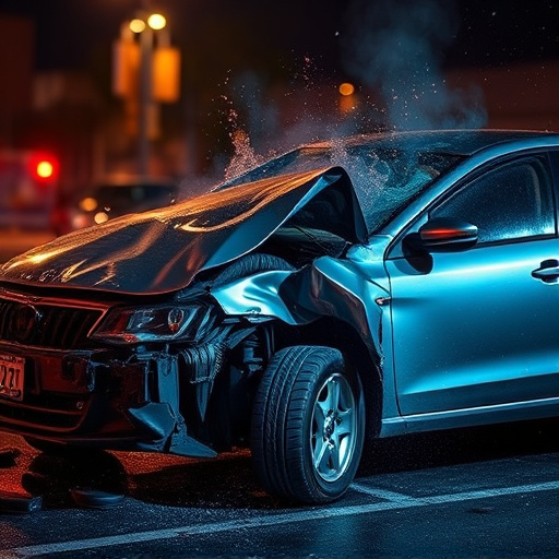 car crash damage