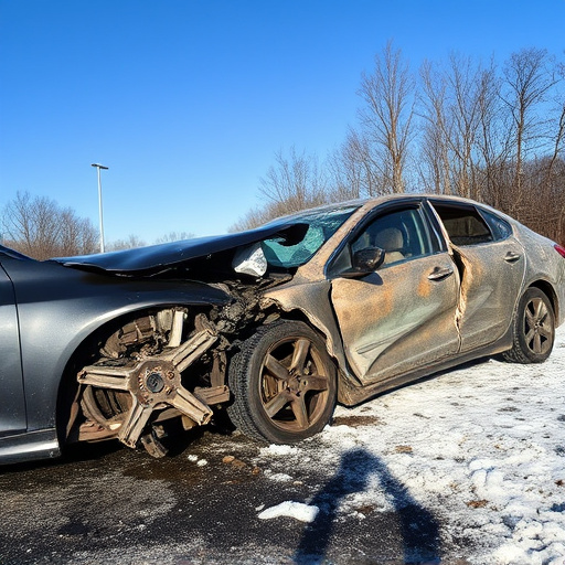 car crash damage