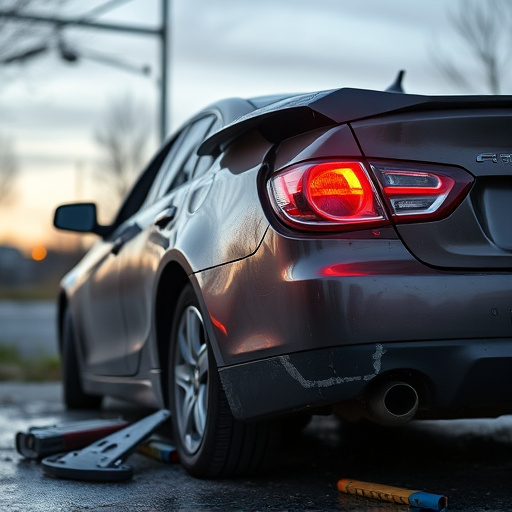 car crash damage