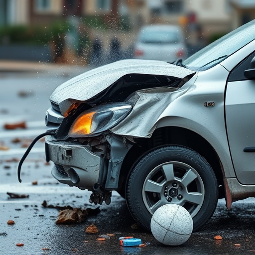 car crash damage