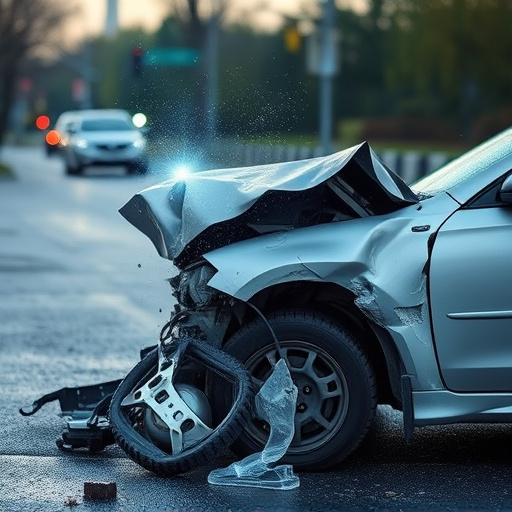 car crash damage