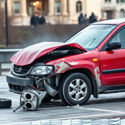 car crash damage