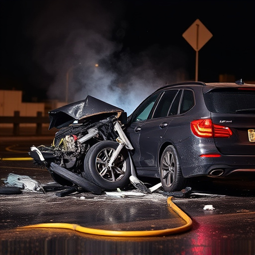 car crash damage