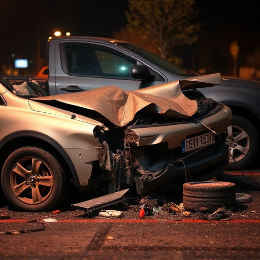 car crash damage