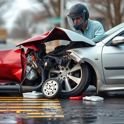 car crash damage