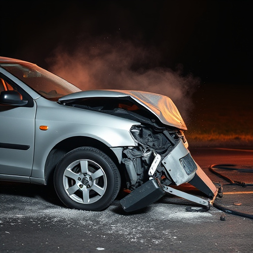 car crash damage
