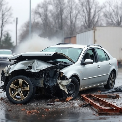 car crash damage