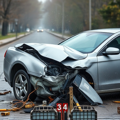 car crash damage