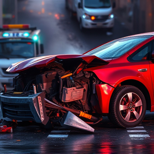 car crash damage