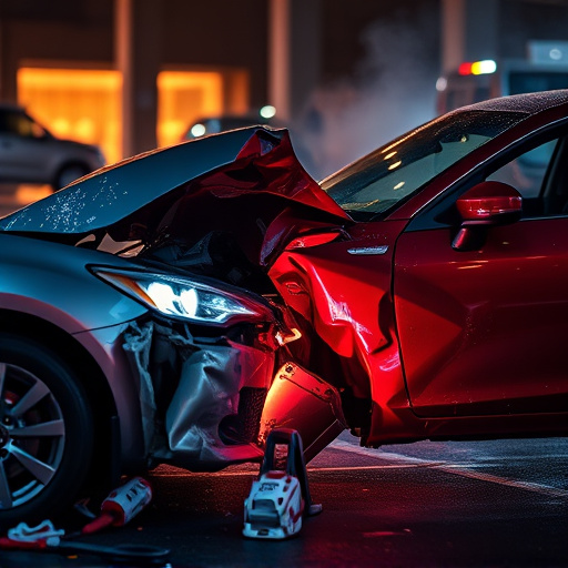 car crash damage